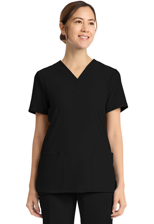 Picture of CK832 - Women's 2-Pocket V-Neck Top