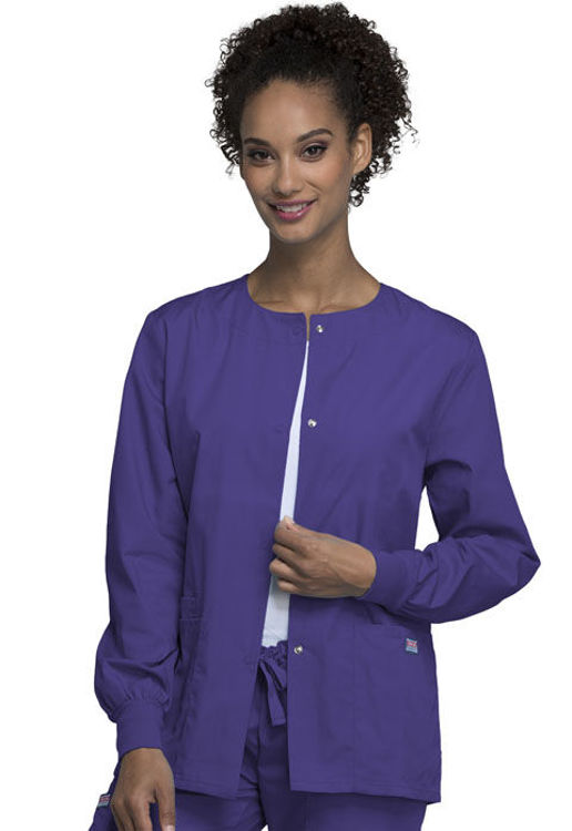 Picture of 4350 - Snap Front Warm-Up Jacket